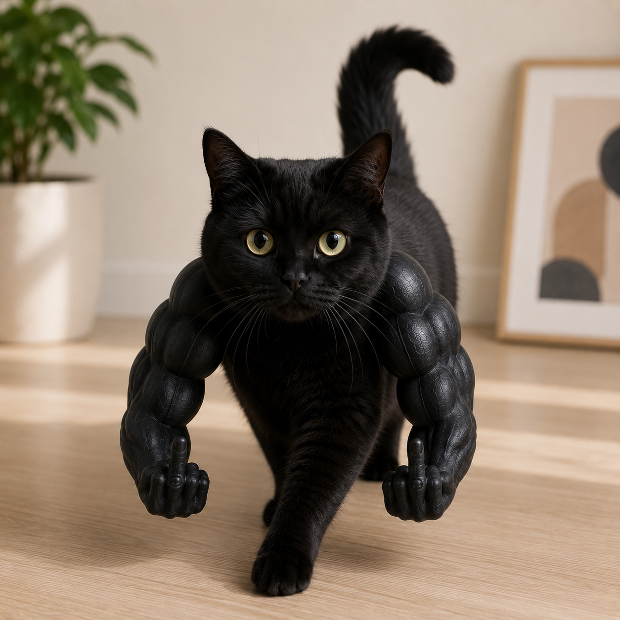 MeowFlex™ Buff Cat Arms