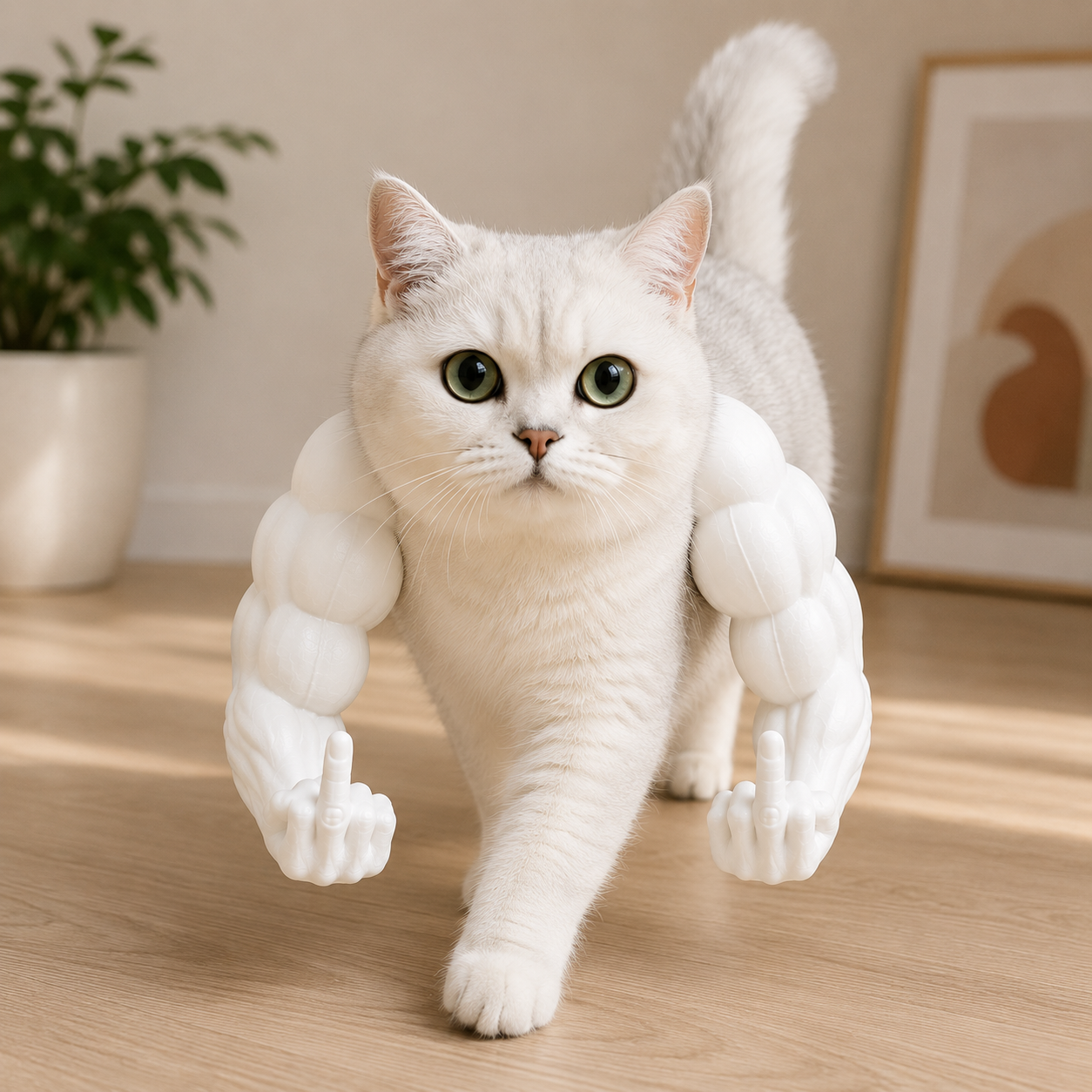 MeowFlex™ Buff Cat Arms